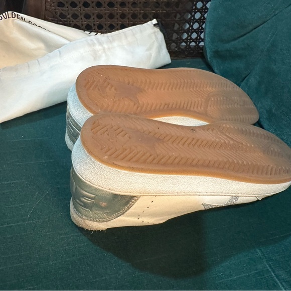 Golden Goose Ballstar metallic leather Women's Sneakers size 8 - Picture 7 of 7